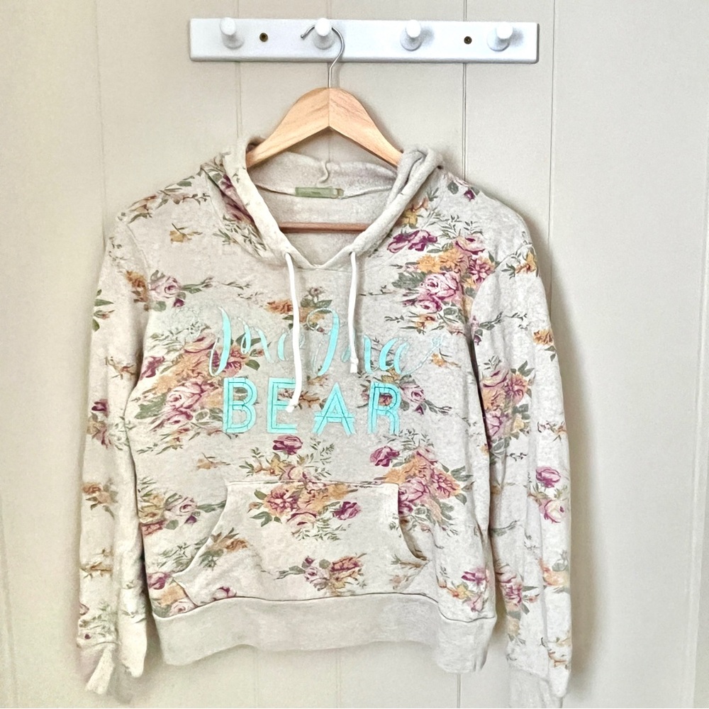 Mama Bear Floral Hoodie